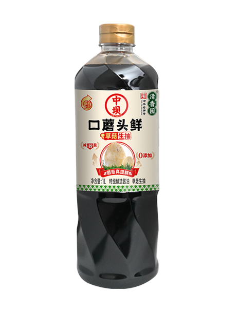口蘑头鲜草菇生抽1L